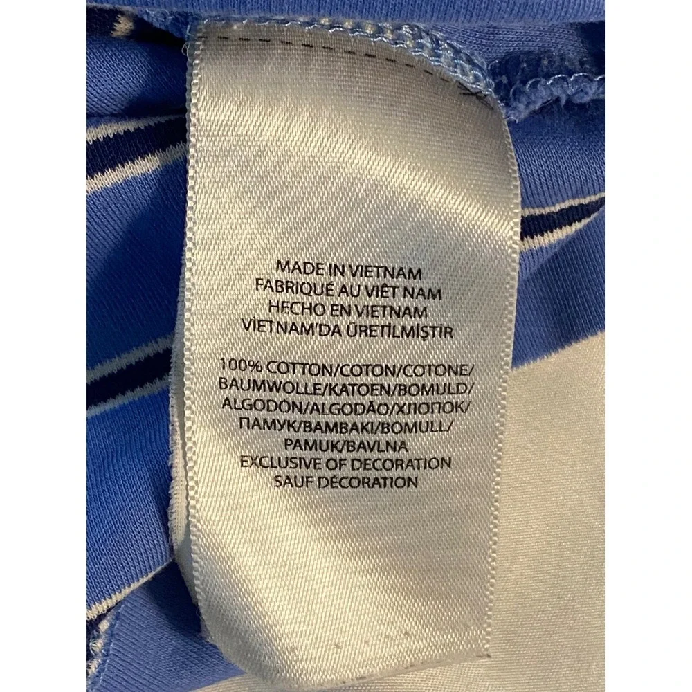 Polo Ralph Lauren Polo‎ Size XL Classic Fit Blue Striped Casual Preppy